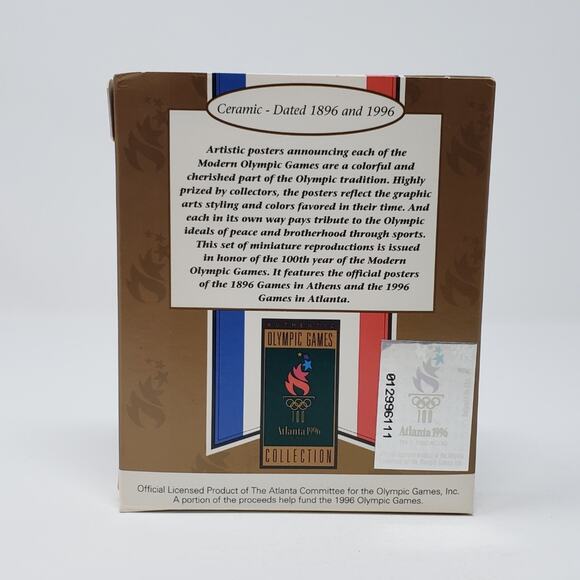 1996 Hallmark Invitation to the Games Holiday Christmas Display - Picture 3 of 5